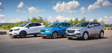 Die Opel-SUV-Familie: Führungsrolle bei der Euro 6d-TEMP-Initiative